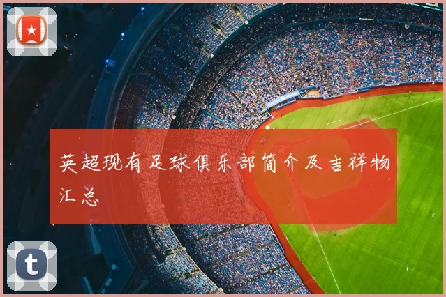 英超现有足球俱乐部简介及吉祥物汇总